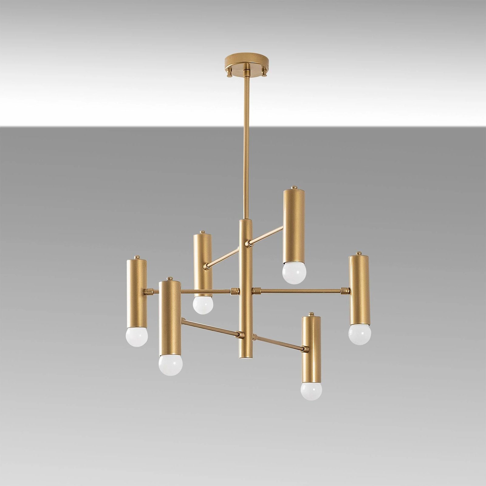 Llambadar Opviq, Gharib, ngjyrë ari, 55x55x73cm