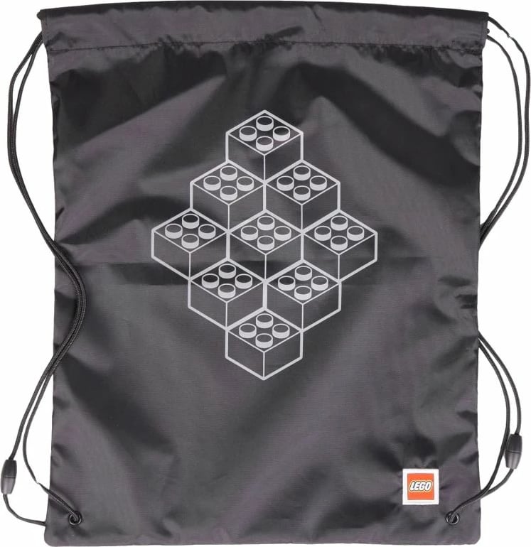 Çantë me litar Lego, e zezë