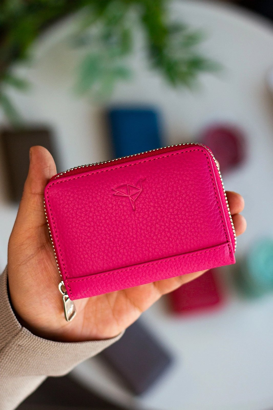 Portofol unisex Zoozie Bags, ngjyrë fuchsia, Sydney