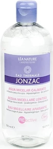 Ujë micelar qetësues unisex Jonzac Reactive 500ml