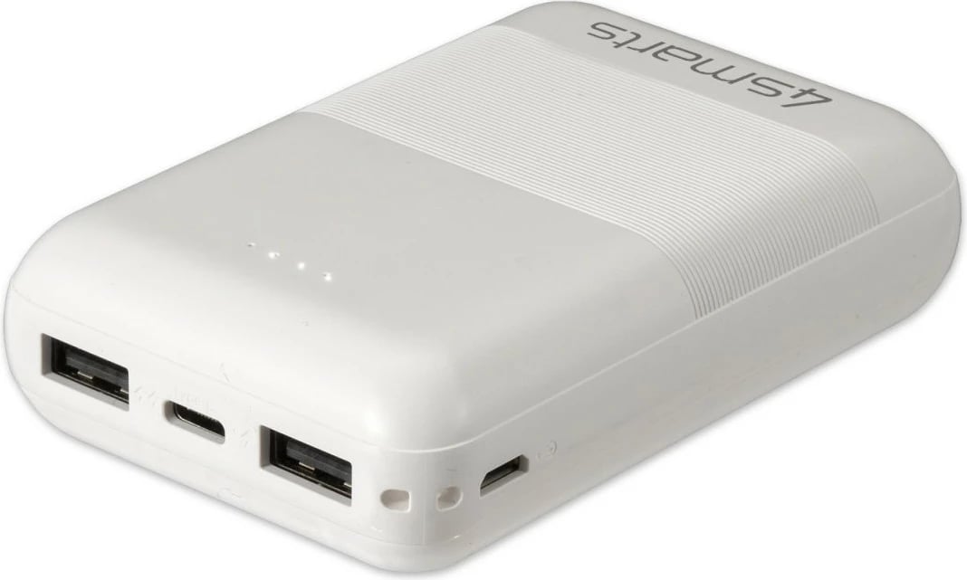 Power bank 4smarts VoltHub Go2, 10000 mAh, e bardhë