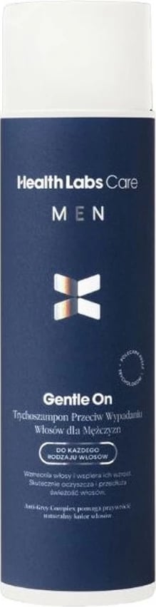 Shampon kundër rënies së flokëve për meshkuj HealthLabs Gentle On, 250ml
