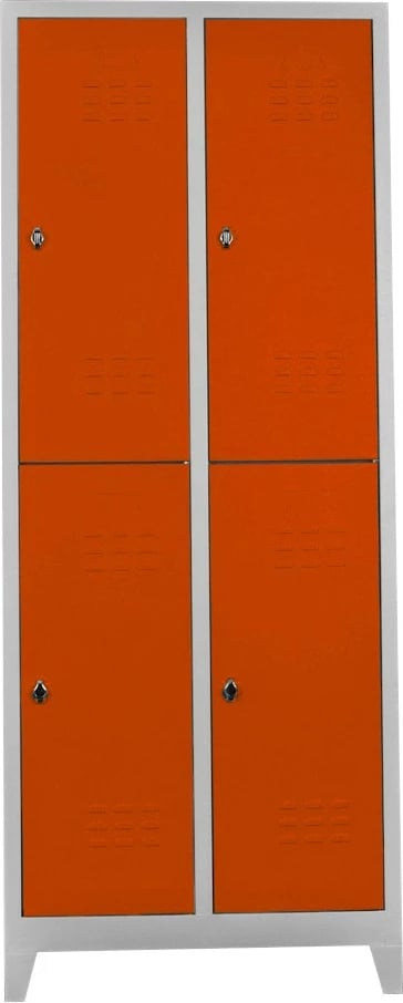 Dollap për ruajtje, ngjyrë gri-portokalli, Skye Decor, Js1013Tu