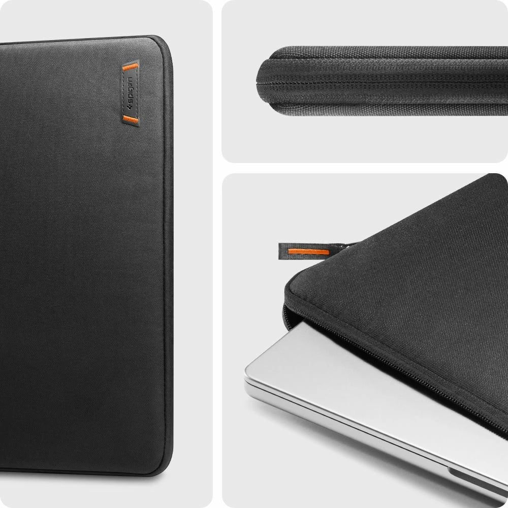 Mbështjellës laptopi Spigen Basic Pouch 15-16", i zi