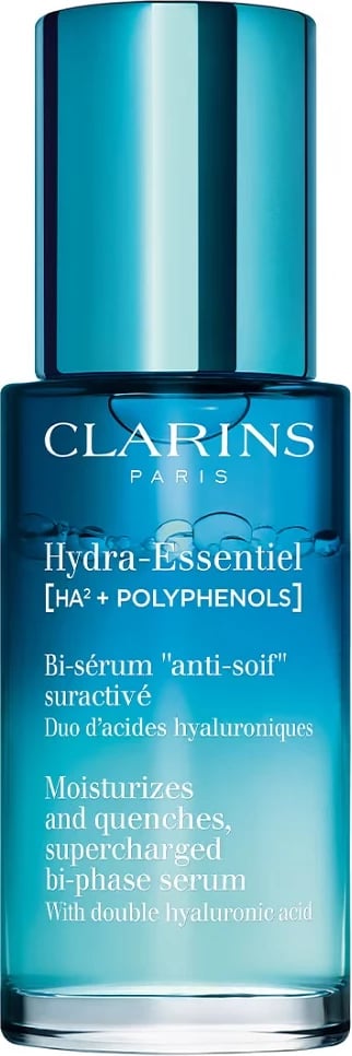 Serum për fytyrë Clarins Hydra-Essentiel [HA²] Biphasic Hydrating për femra 30ml