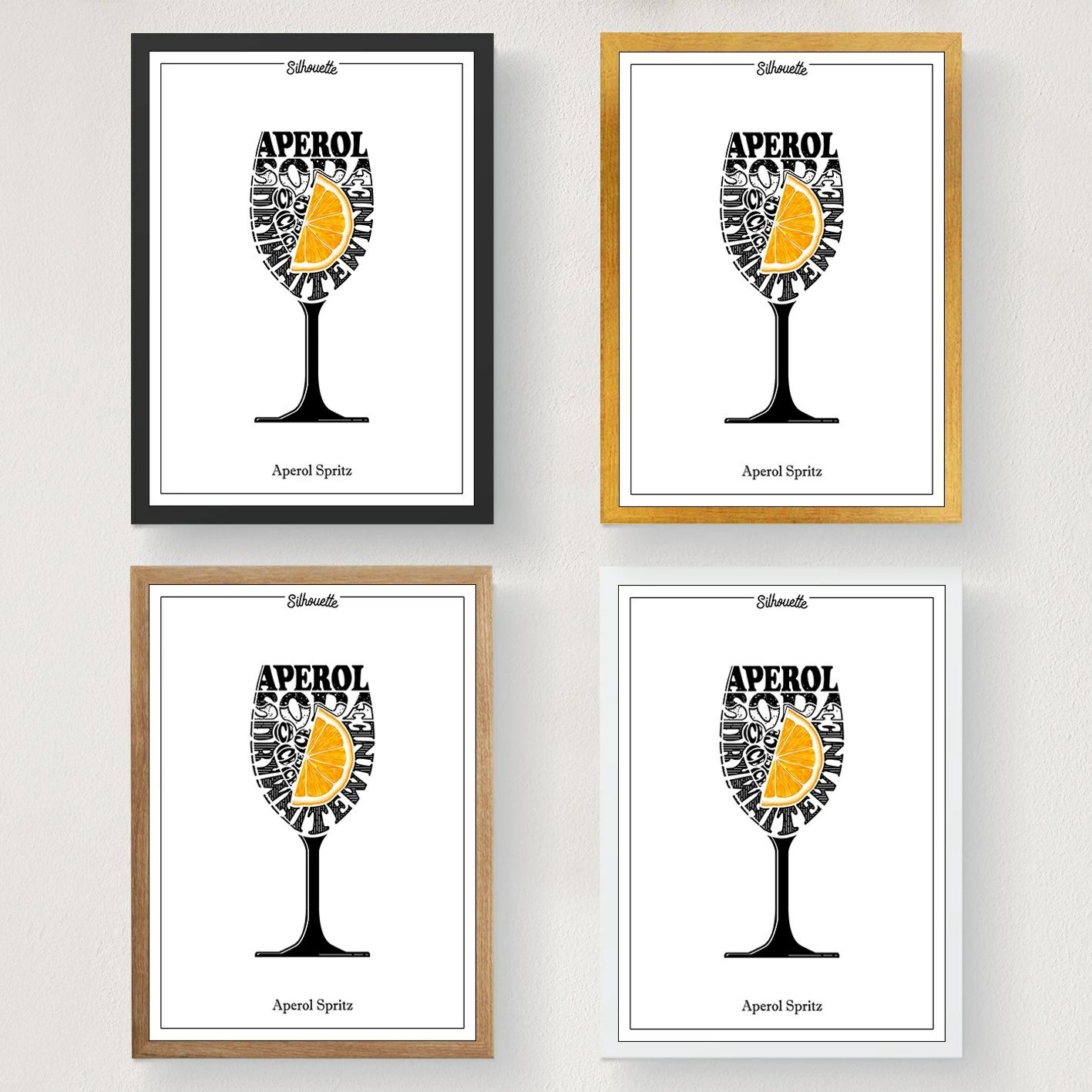 Poster A4, Aperol Spritz, 21x29.7cm