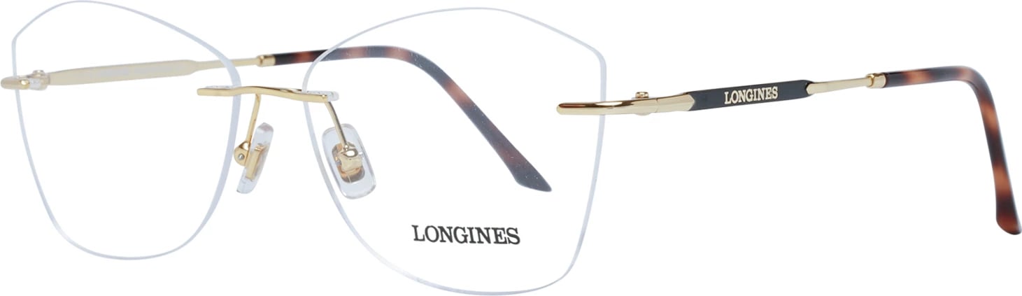 Korniza optike për femra Longines, ari