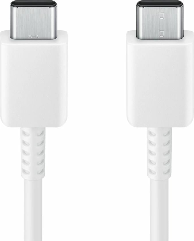 Kabllo USB-C në USB-C Samsung EP-DX310JWEGEU, 1.8m, 3A, Bardhë