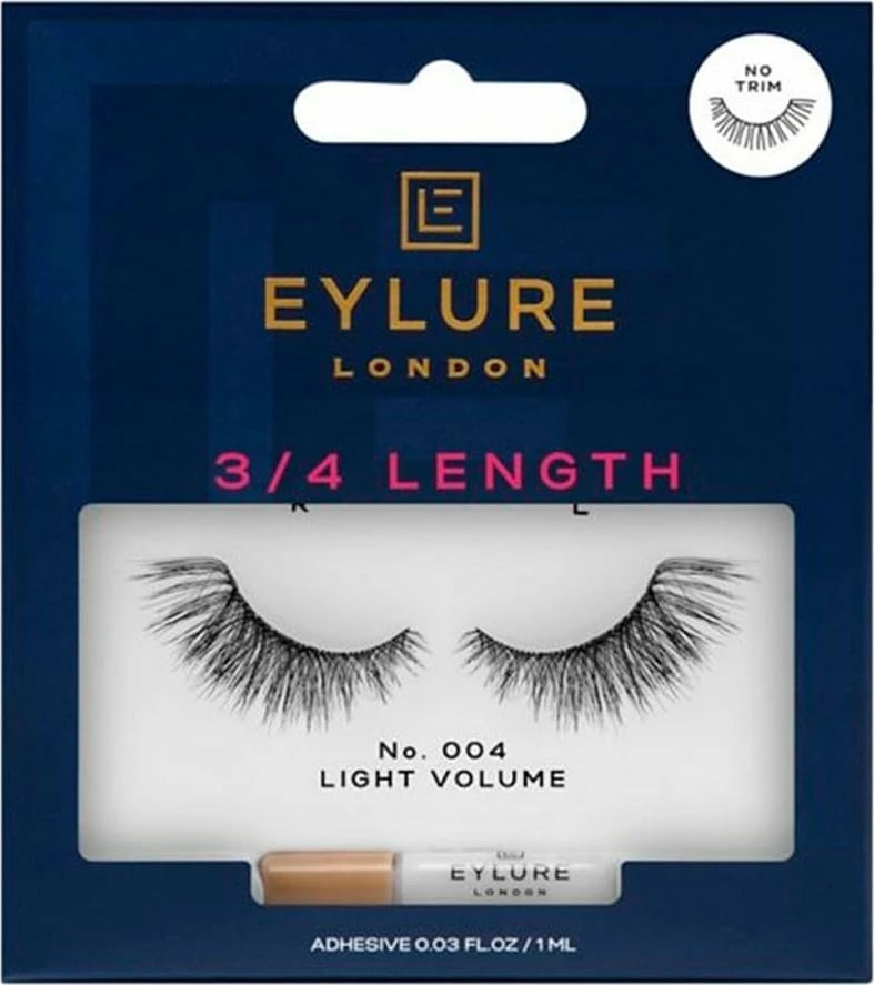 Qerpikë të rremë Eylure Volume 3/4 Length No. 004, 1 copë