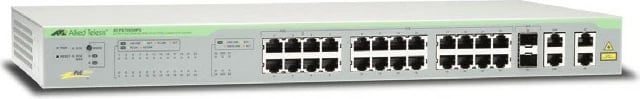 Switch Allied Telesis AT-FS750/28PS-50, Managed, 24x Fast Ethernet, 2x Gigabit, PoE, 1U