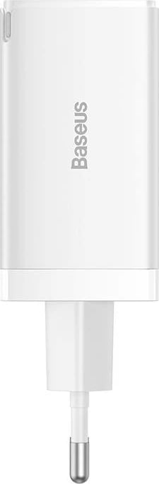 Karikues muri Baseus GaN5 Pro, 65W, 2x USB-C + USB, i bardhë