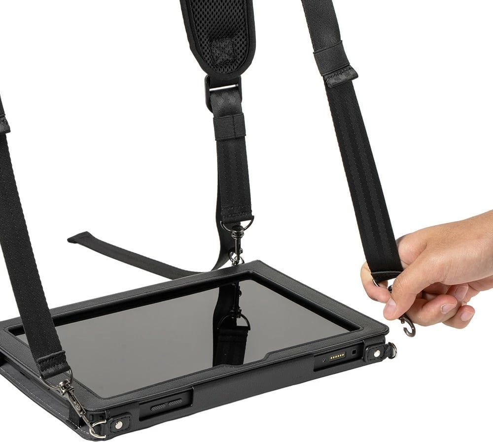 Mbajtës profesional Ulefone Armor Holster Pro UF-HOL për Armor Pad 2, me rrip shpatullash, i zi