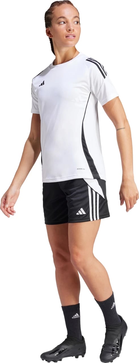 Maicë për femra adidas, e bardhë