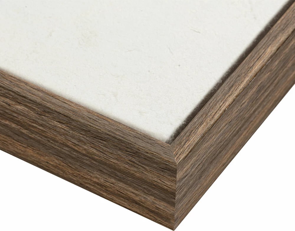 Pikturë dekorative CURVA 2 me kornizë, kanavacë, ngjyrë bezhë, 70x90x3.8cm