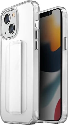 Mbështjellës UNIQ Heldro për iPhone 13, transparent, me rrip dore