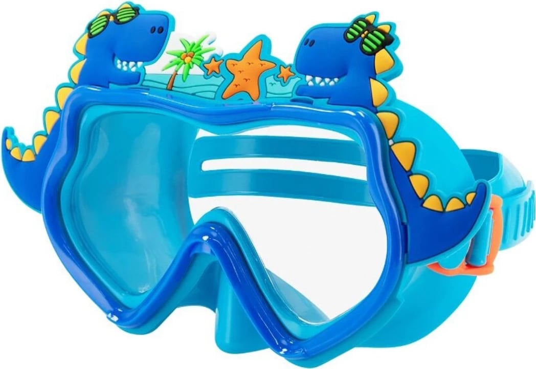 Maskë snorkeling për fëmijë Spokey, blu