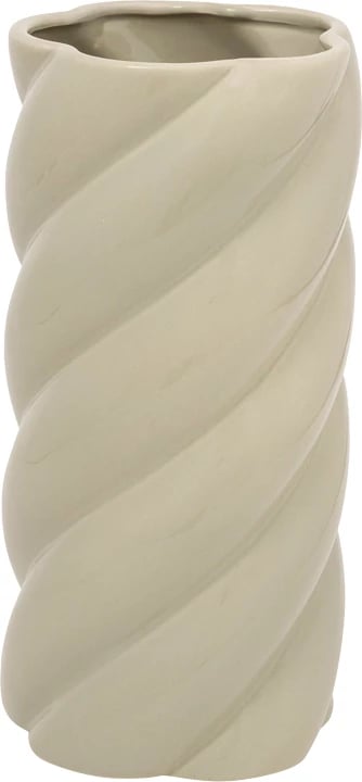 Vazo Dermel qeramike, pamje mermeri, D12x25cm