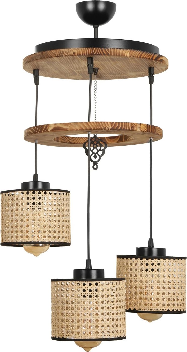 Llambë tavani druri Opviq, vintage, 8358-3T