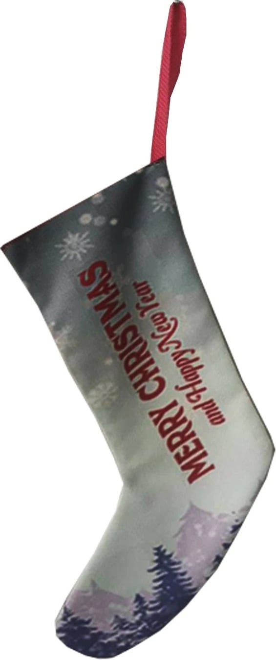 Çorape dekorative për Krishtlindje, shumëngjyrëshe, Evila Originals, Crp004, 35x18cm