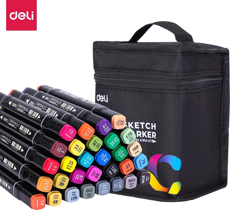 DELI SKETCH MARKER 30 COPË 7080312