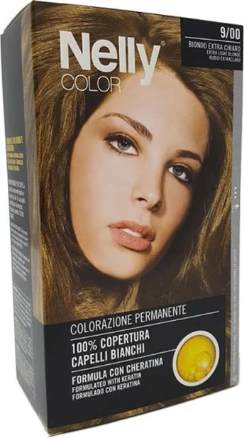 Nelly color hair dye 50+50 ml 9/00