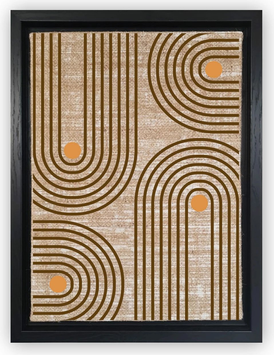 Pikturë dekorative në kanavacë, shumëngjyrëshe, Wallity LSJ31801341406, 36x46 cm