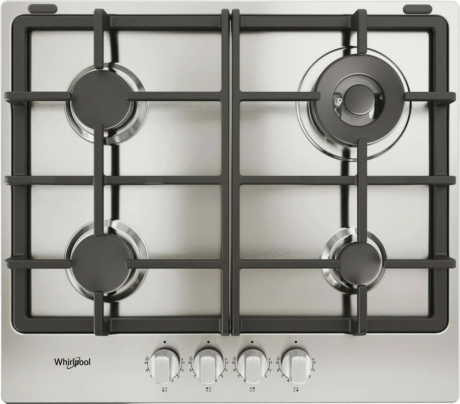 Sobë gazi Whirlpool TGML661IXR, 4 djegësa, inox