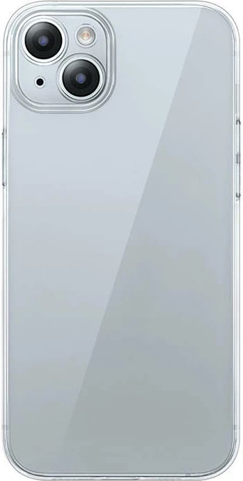 Mbështjellës Baseus për iPhone 15 me xham të temperuar, transparent