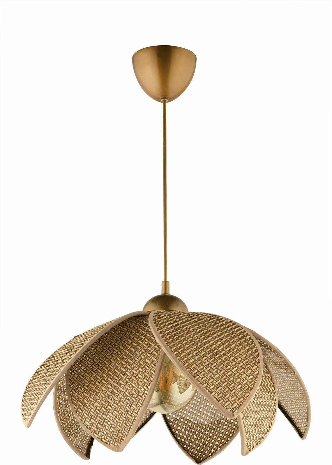 Llambë tavani Opviq, ngjyrë bezhë dhe ari, 64892