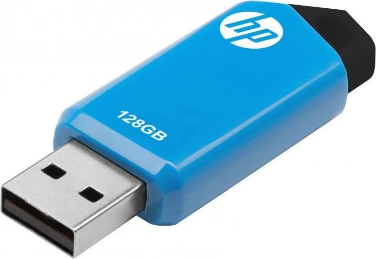 Pendrive HP HPFD150W-128, 128GB, USB 2.0, Zi/Blu