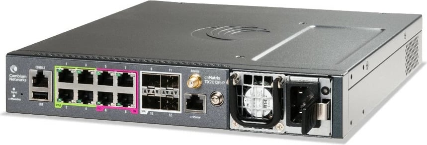Switch Cambium Networks cnMatrix TX2012R-P, Managed, L2/L3, Gigabit Ethernet, PoE