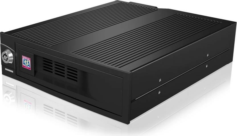 Kasë IcyBox IB-170SK-B për hard disk 3.5" SATA, e zezë