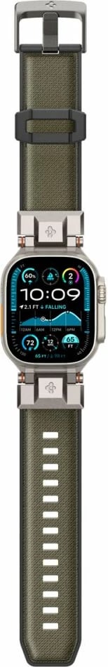 Rrip Spigen DuraPro Armor për Apple Watch 44/45/46/49 mm, Gjelbër