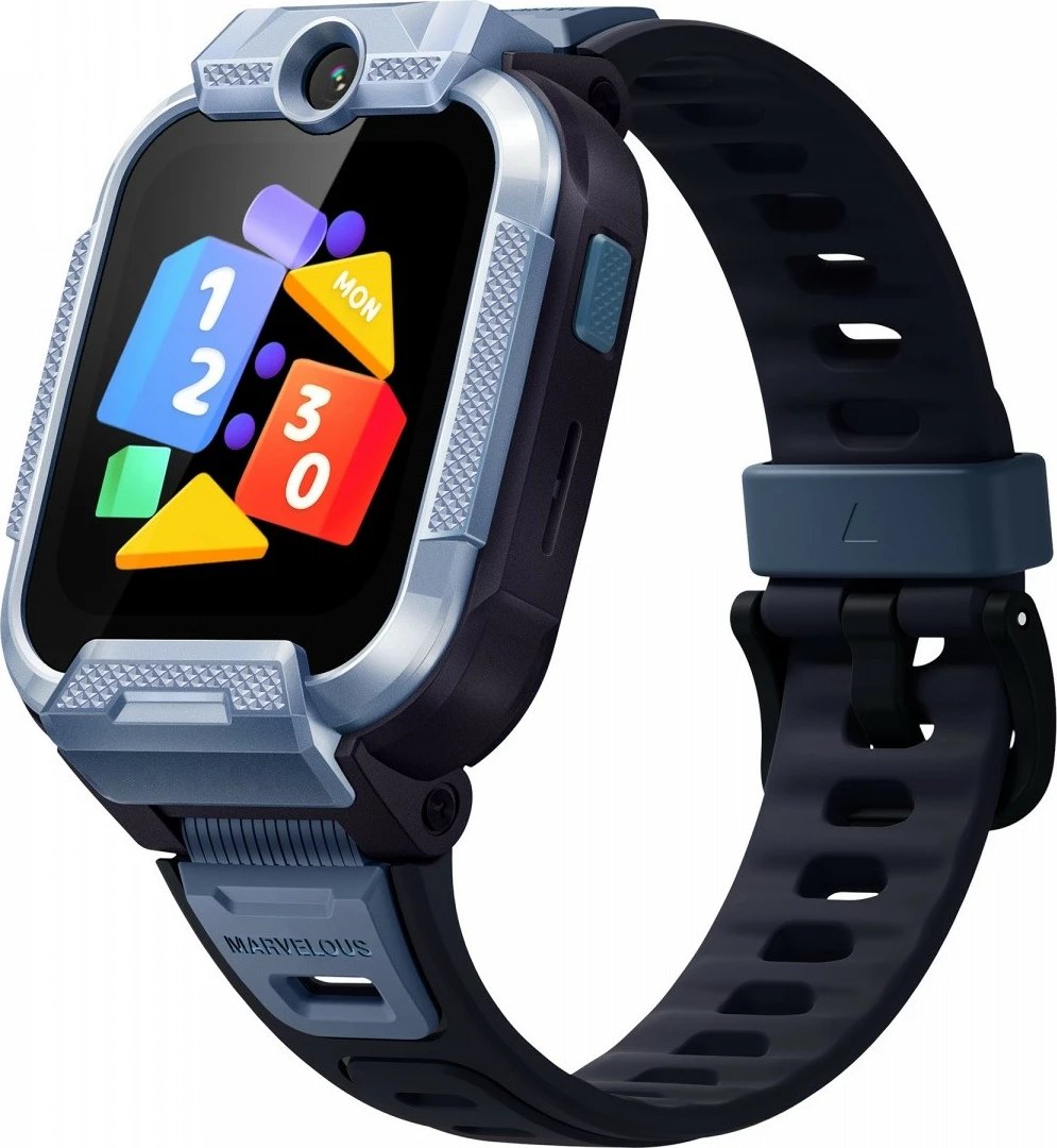 Smartwatch Mibro Z5 për fëmijë, 4G LTE, 1.69", Dy kamera, Kaltër