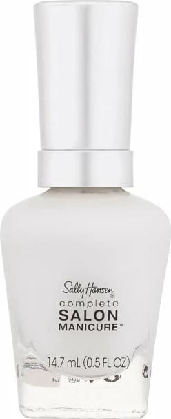 Llak për thonj për femra Sally Hansen Complete Salon Manicure 011 White Here White Now, 14,7ml Bardhë
