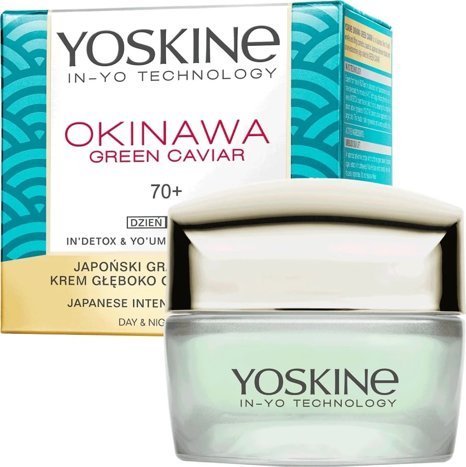 Krem fytyre për femra Yoskine Okinawa Green Caviar 70+, 50ml