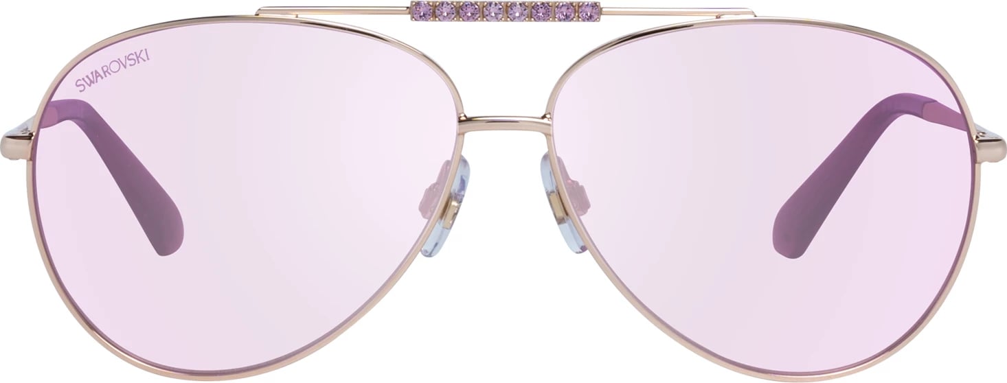 Syze dielli për femra Swarovski, rose gold 