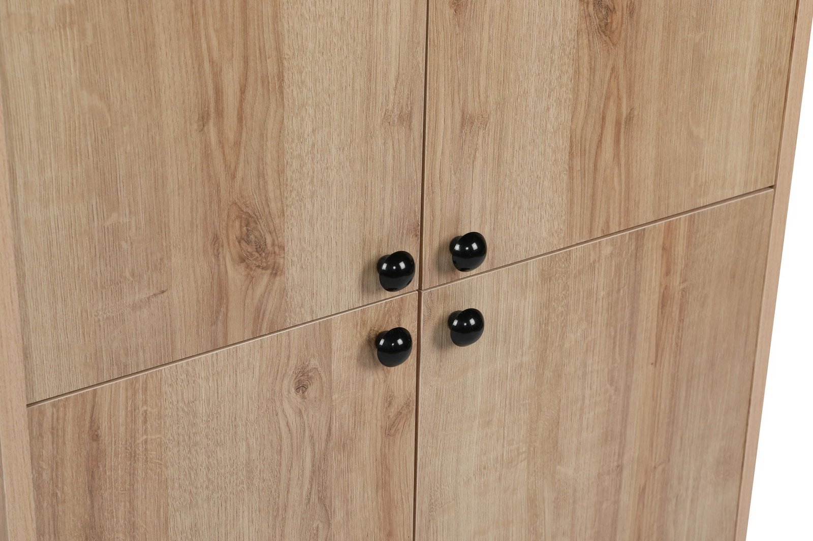 Dollap multifunksional Skye Decor, Senegal, ngjyrë lisi dhe e zezë