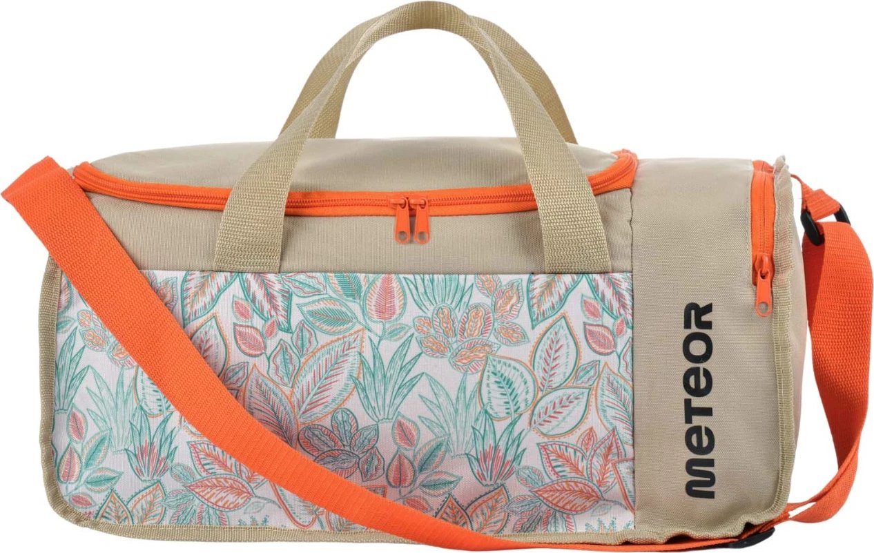 Çantë sportive për femra Meteor, beige-portokalli