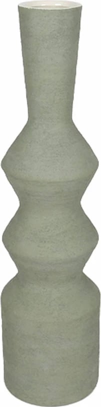 Vazo VIRELIA, qeramike, ngjyrë kaki, 15x15x60cm