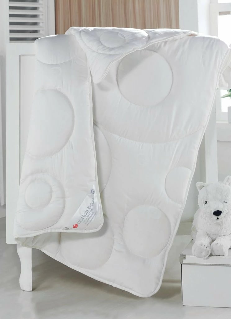 Jorgan për bebe, pambuk, L'essentiel, i bardhë, 95x145cm