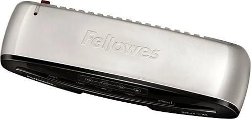 Laminator i ftohtë Fellowes Saturn 3i, A4, 23.5 cm, 125 µm, i zi dhe argjendtë