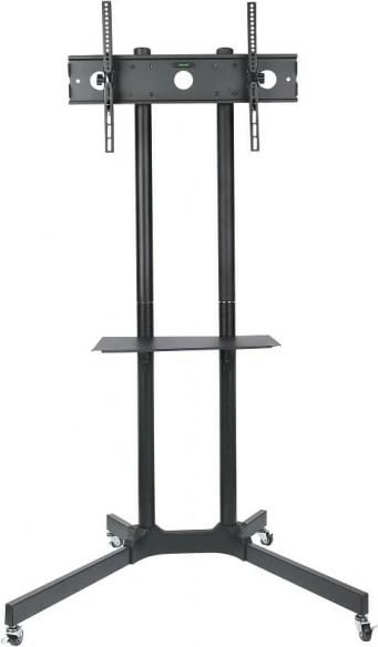 Stojak mobil Techly 309982 për TV/monitor LCD/LED 30-65 inç, 60kg, i zi
