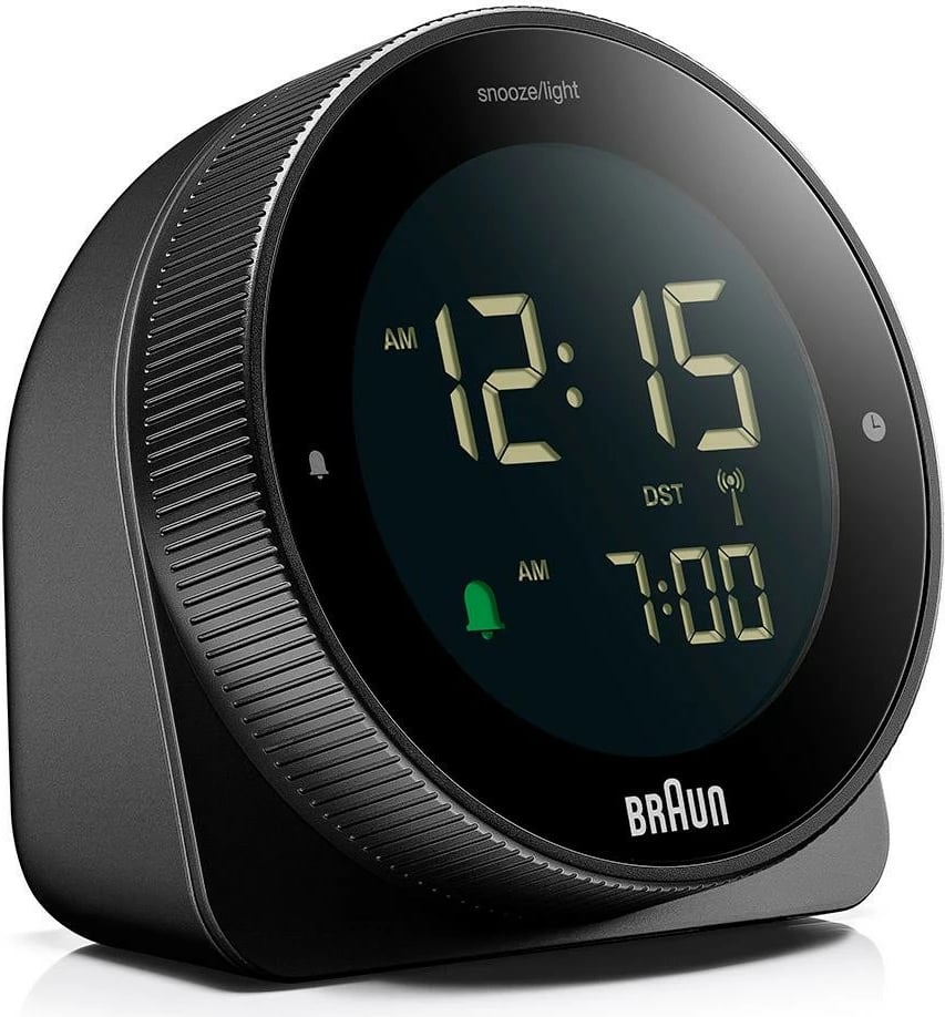 Orë alarmi Braun BC 24 B DCF, LCD, zezë
