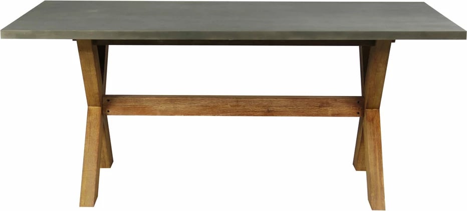 Tavolinë Caldera, çimento, 220x100x74.5