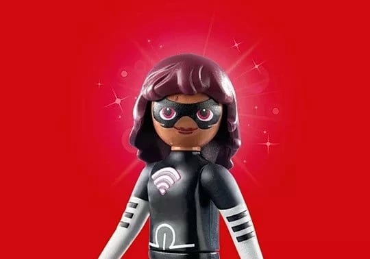 Figurë aksioni Playmobil Miraculous 71866 Lady Wifi, 5 pjesë