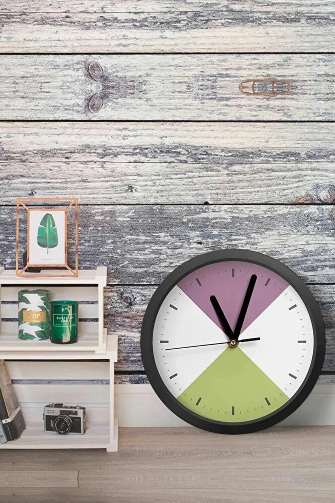 Orë dekorative MDF, shumëngjyrëshe, Wallity Artavessa3Dclock7