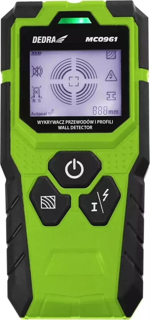 Detektor DEDRA MC0961 për kabllo dhe tuba nëntokësor, 1 copë