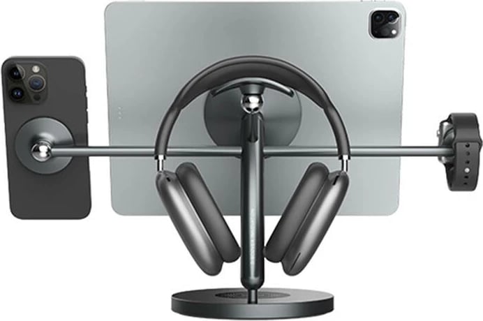 Mbajtës modular Nillkin SnapBranch për tablet, orë dhe kufje, 12.9", Gri