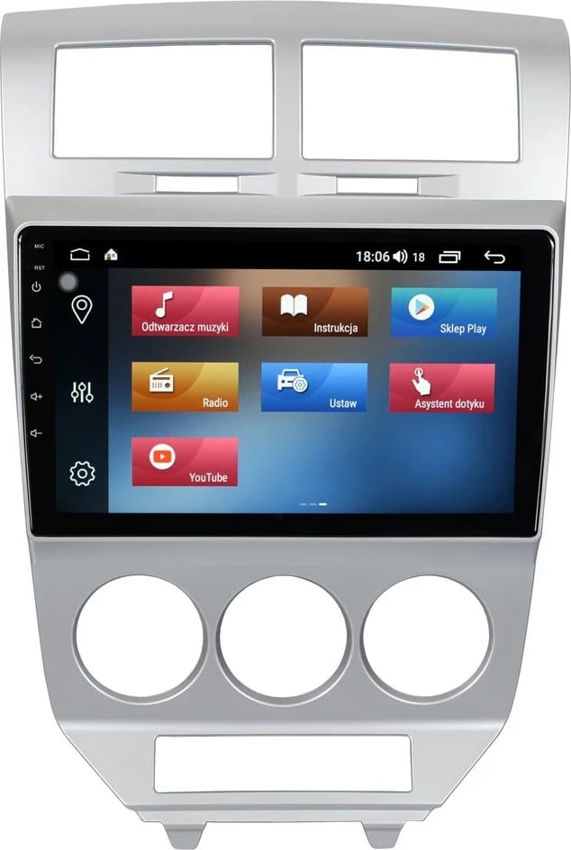 Sistem navigimi GPS AUTO NAWIGACJE për Dodge Caliber 2006-2011, Android